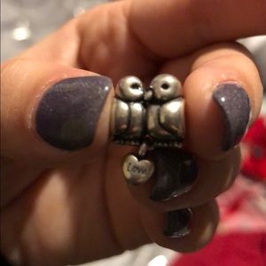Pandora love birds charm